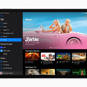 Il nuovo look dell'app Apple TV
