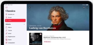 Cosa vuol dire se Apple Musica Classical è su iPad