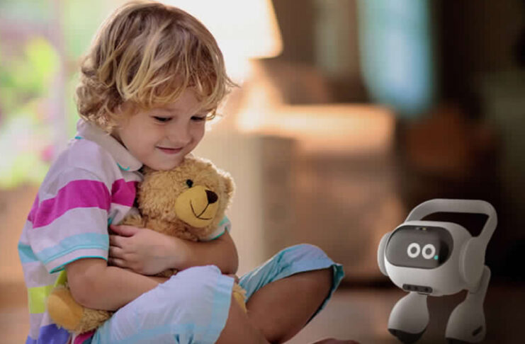 LG, il robot con l'AI come assistente per smart home e animali domestici