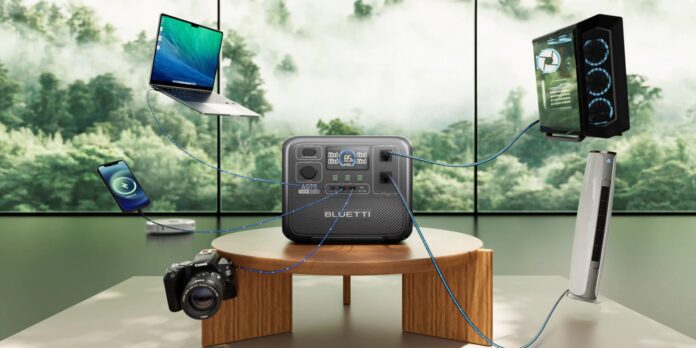 BLUETTI AC70, la stazione di alimentazione portatile si ricarica in 45 minuti