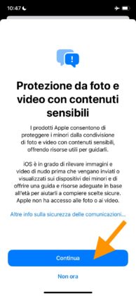 Come sfocare i contenuti sensibili su iOS 17