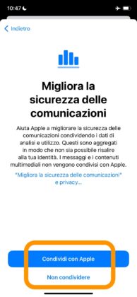 Come sfocare i contenuti sensibili su iOS 17
