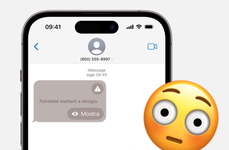 Come sfocare i contenuti sensibili su iOS 17