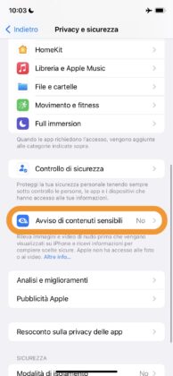 Come sfocare i contenuti sensibili su iOS 17