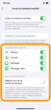 Come sfocare i contenuti sensibili su iOS 17