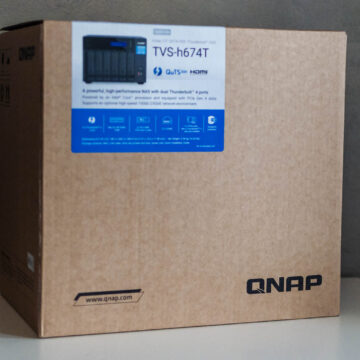 Recensione QNAP TVS-H674T, il NAS per professionisti che sia usa via Thunderbolt