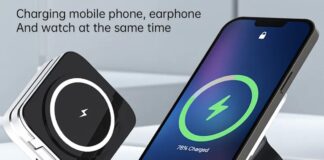 La rivoluzione della ricarica wireless con la stazione Argins 3 in 1 costa appena 24 euro