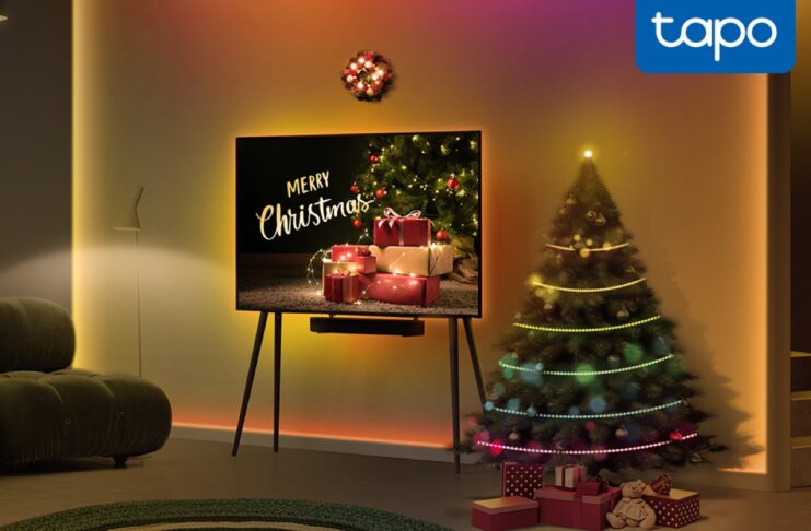 Strisce LED TP-Link Tapo con luci di Natale ed effetti via aggiornamento