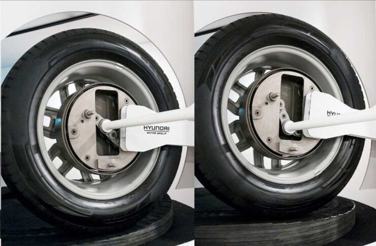 Il sistema di trazione Uni Wheel di Hyundai trasforma il design della mobilità EV