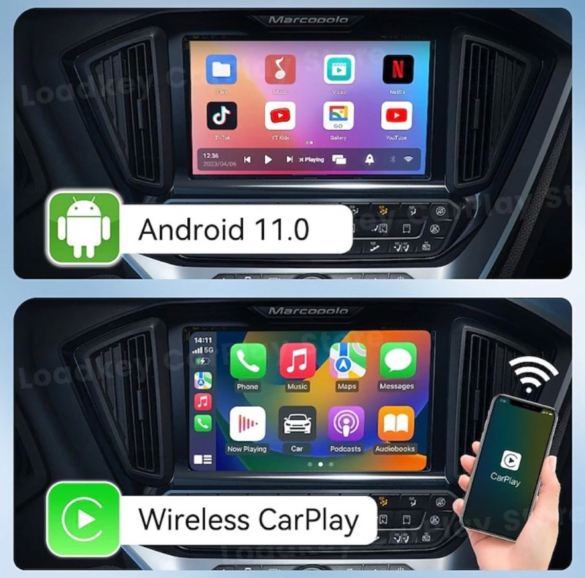 Metti Android Auto e Apple Carlink wireless nella tua auto