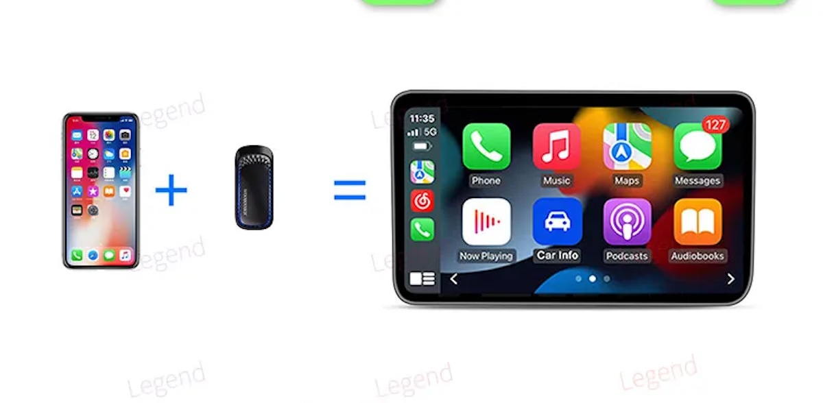 Il micro dongle che trasforma CarPlay in wireless costa appena 17 euro
