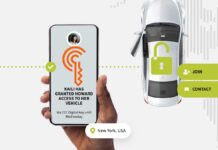 Il logo del Car Connectivity Consortium per le chiavi digitali delle auto