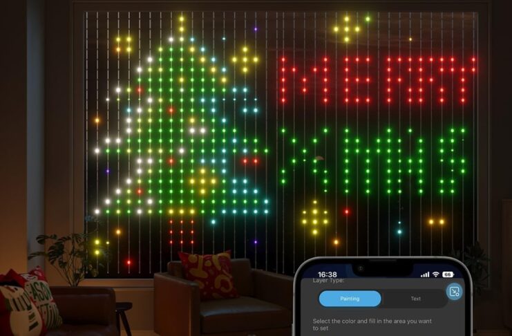 Le tende a LED Govee accendono il Natale, e non solo