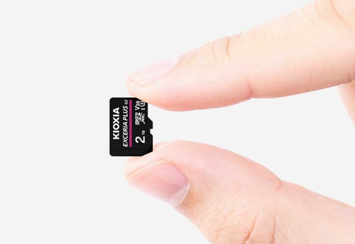 Kioxia ha presentato una microSD da 2TB