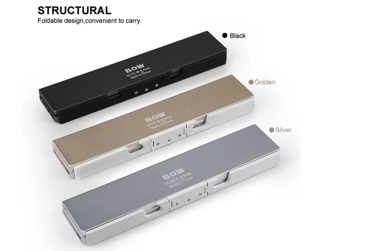 Questa mini tastiera bluetooth si collega a 3 dispositivi contemporaneamente