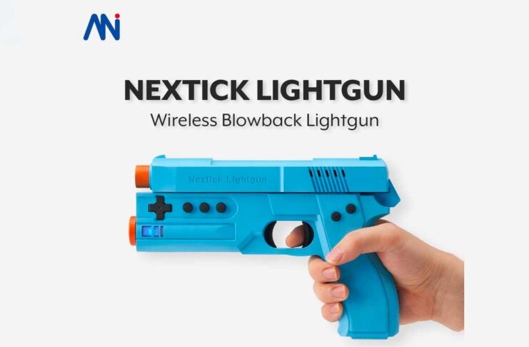 La pistola da gaming Nextick Lightgun supera obiettivo finanziamento su Indiegogo