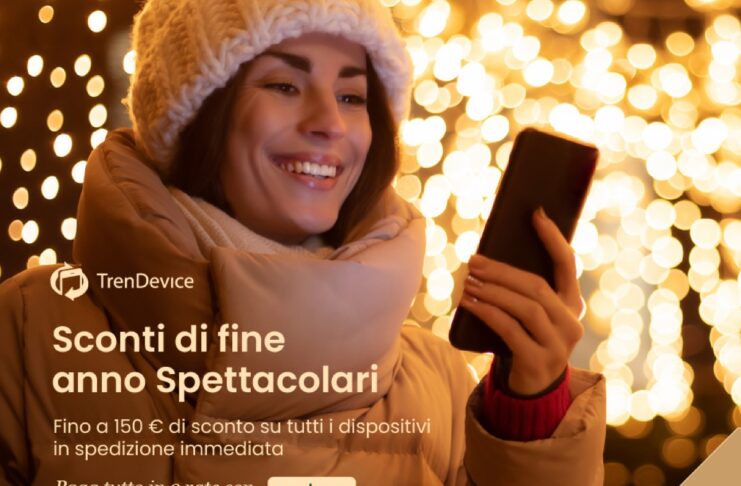 Fino a -150€ con gli sconti di fine anno TrenDevice