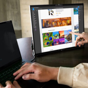 Asus monitor OLED pieghevole portatile, il primo al mondo al CES 2024