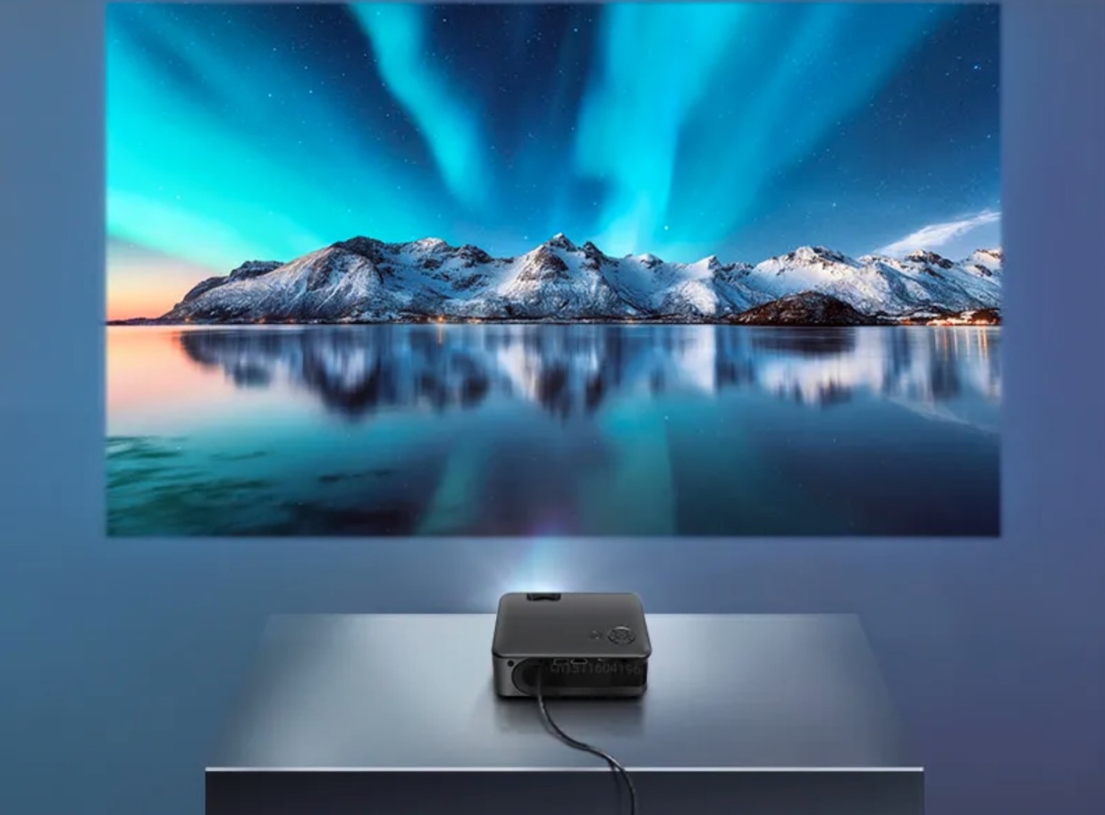 AUN A30, video proiettore portatile per cinema ovunque a soli 39 €