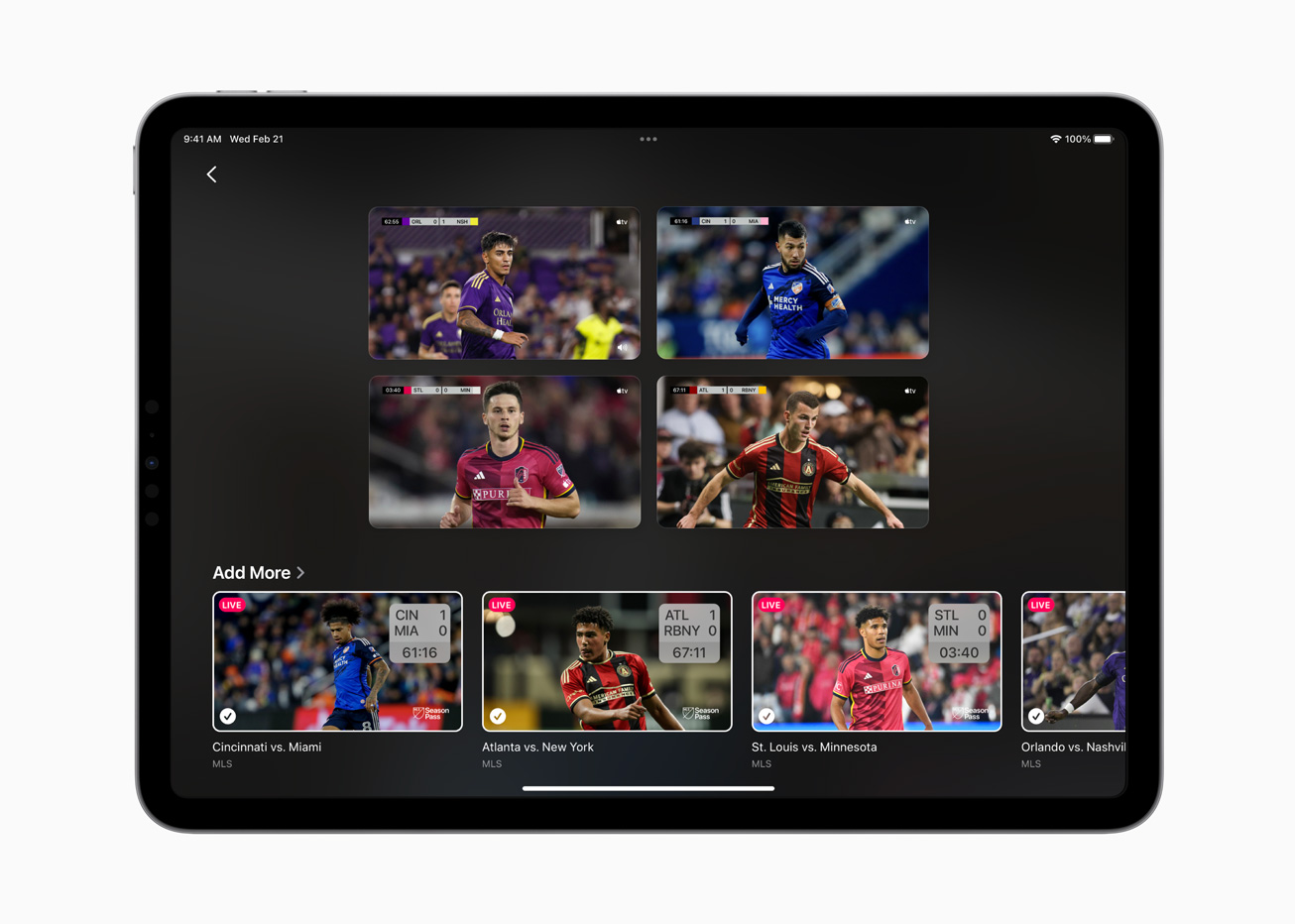 La Major League Soccer torna in MLS Season Pass nell’app Apple TV