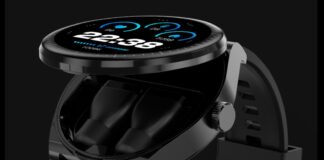 BlitzWolf BW-HW1, lo smartwatch con auricolari integrati nella cassa
