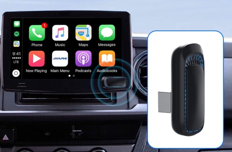 CarAiBox rende il CarPlay wireless con stile