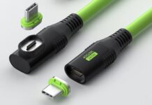 Cavo USB-C angolato con aggancio magnetico a metà prezzo Cavo USB-C angolato con aggancio magnetico a metà prezzo