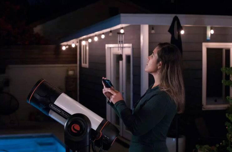 SMART Origin, un telescopio smart di Celestron al CES 2024