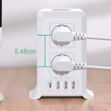 Ciabatta elettrica Sameriver, 12 ingressi per ricaricare tutto da qui