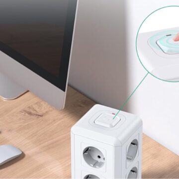 Ciabatta elettrica Sameriver, 12 ingressi per ricaricare tutto da qui