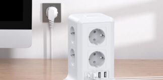 Ciabatta elettrica Sameriver, 12 ingressi per ricaricare tutto da qui