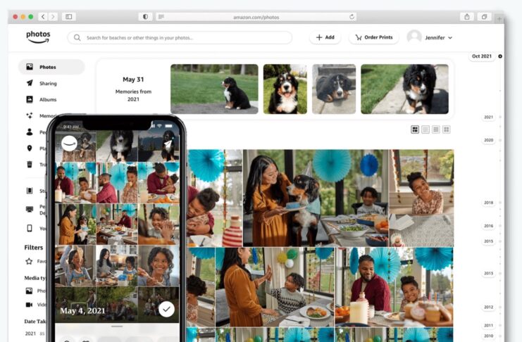 Col backup delle foto su Amazon Photos in regalo un buono da 15 €