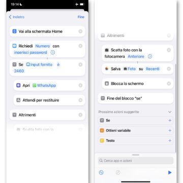 Come bloccare Whatsapp con un codice su iPhone con iOS 17