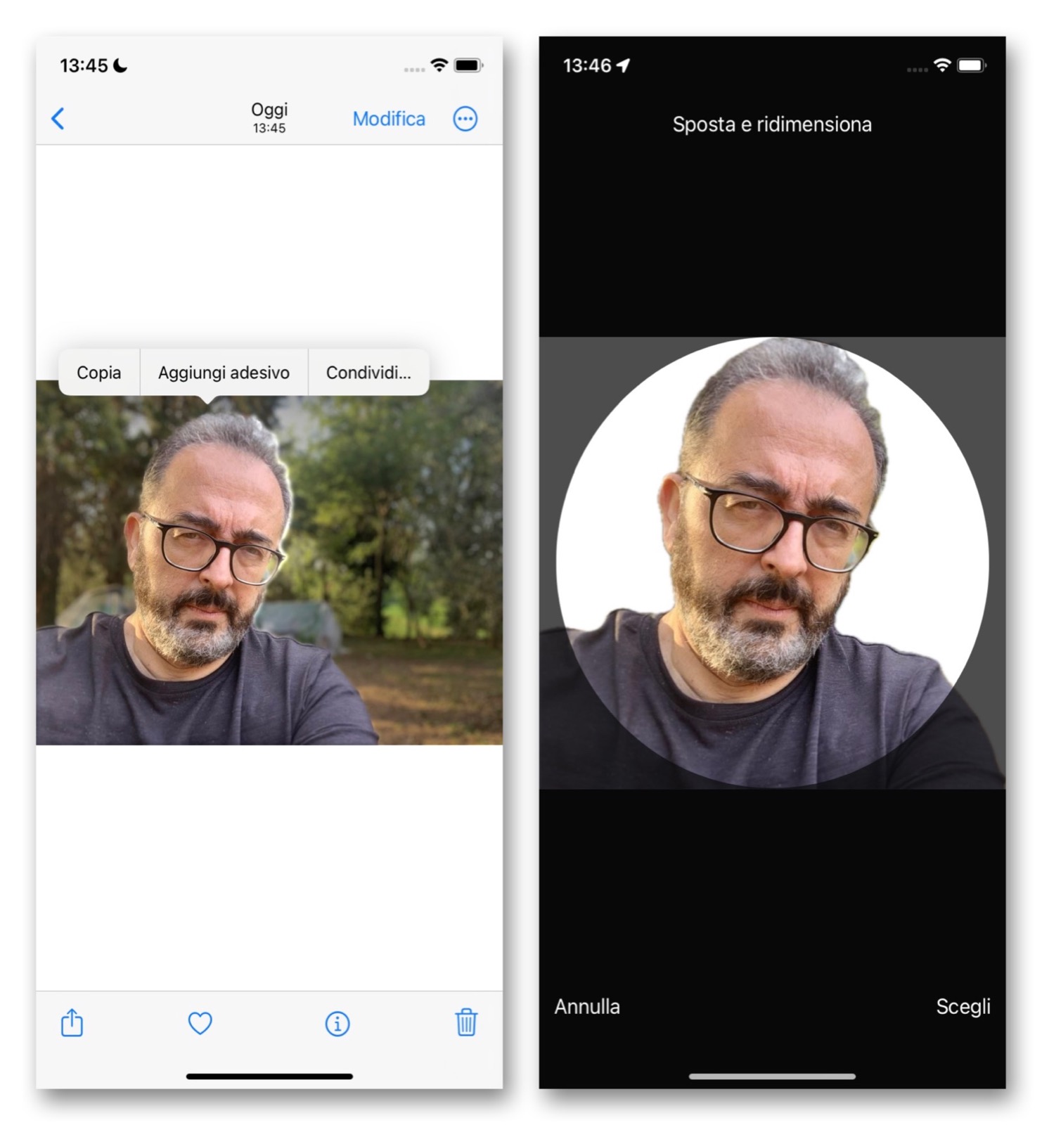 Come personalizzare la foto dei contatti in rubrica con l'AI di iOS 17 Come personalizzare la foto dei contatti in rubrica con l'AI di iOS 17