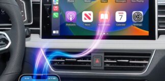 JUSTNAVI Z1 adattatore wireless per Carplay a soli 24,46 €