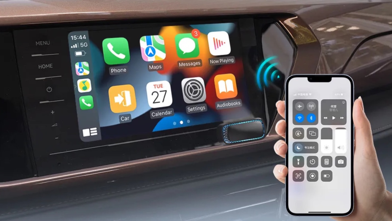 JUSTNAVI Z1 adattatore wireless per Carplay a soli 24,46 € JUSTNAVI Z1 adattatore wireless per Carplay a soli 24,46 €