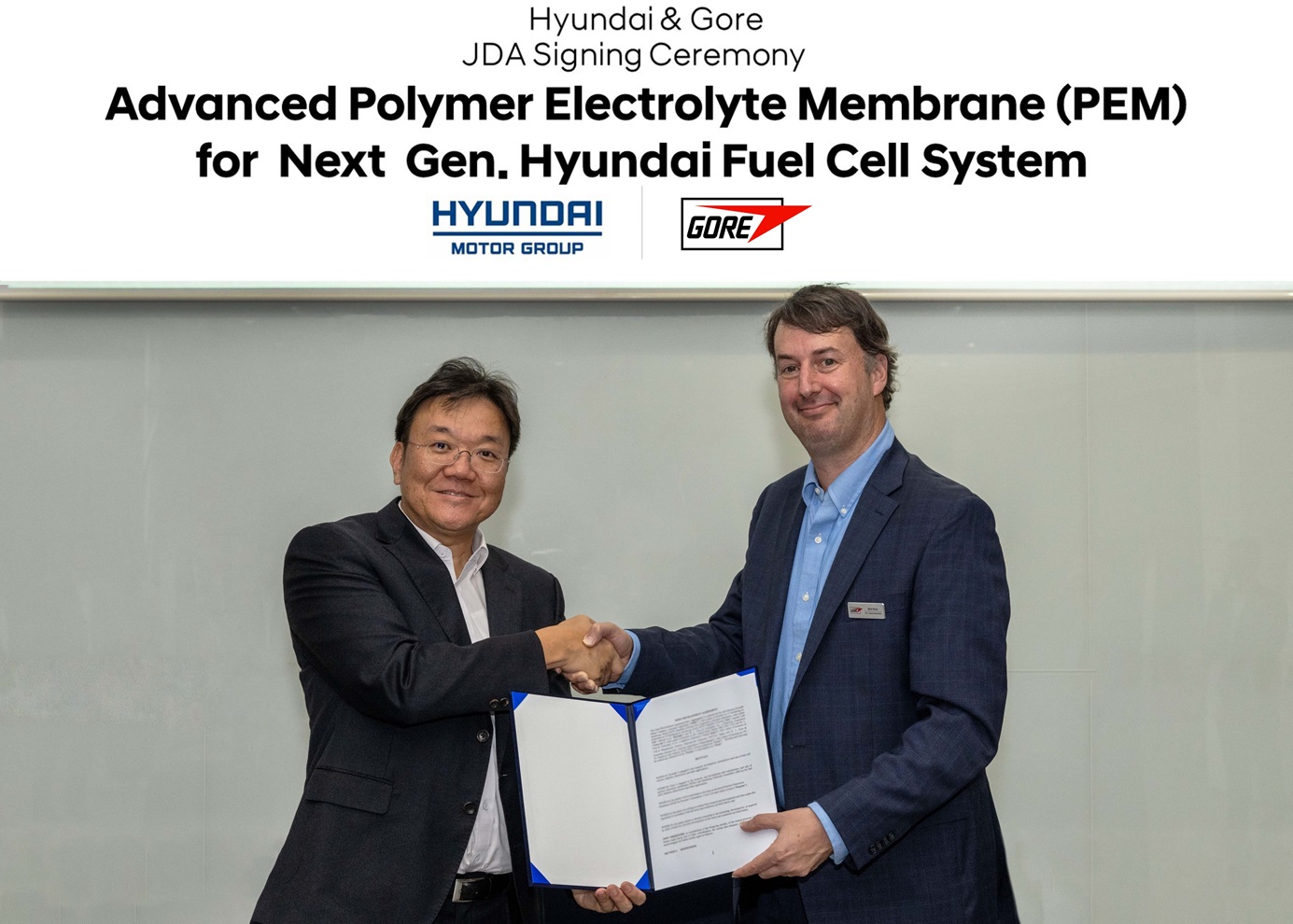 Hyundai e Kia, accordo con Gore per membrane polimeriche elettrolitiche per sistemi di celle a combustibile a idrogeno