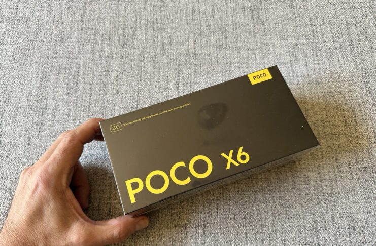 POCO X6 unboxing 1