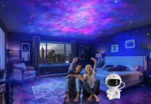 Solo 13 euro per il robot proiettore che vi trasforma il tetto in una galassia