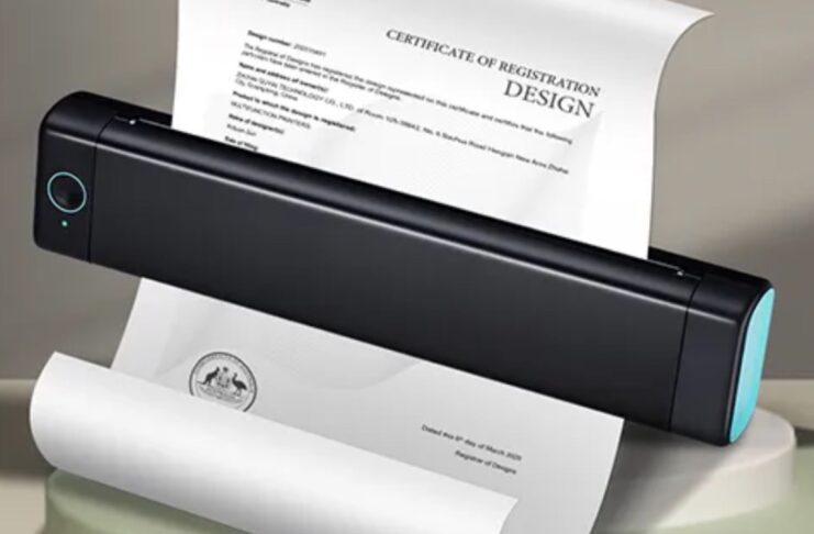 Stampante termica portatile a metà prezzo, goduria Bluetooth in formato A4