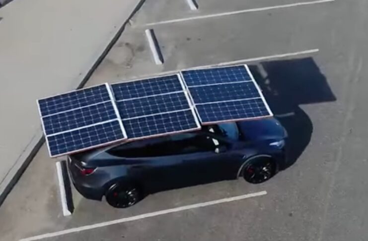 Tesla Model Y il tetto solare regala fino a 100 km al giorno