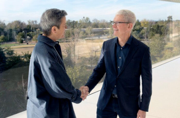 Margrethe Vestager ha incontrato Tim Cook