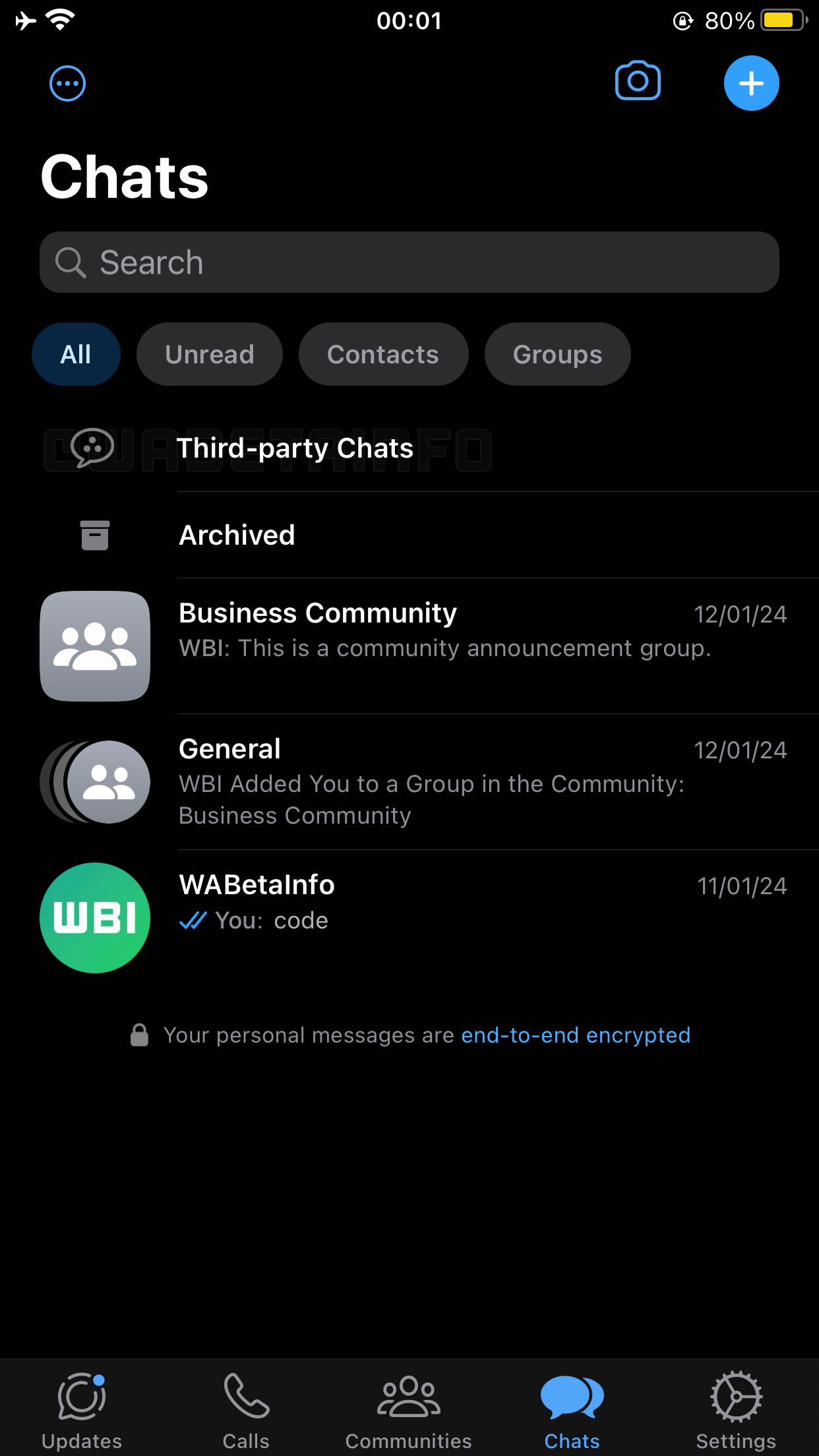 WhatsApp supporterà chat terze parti in Europa