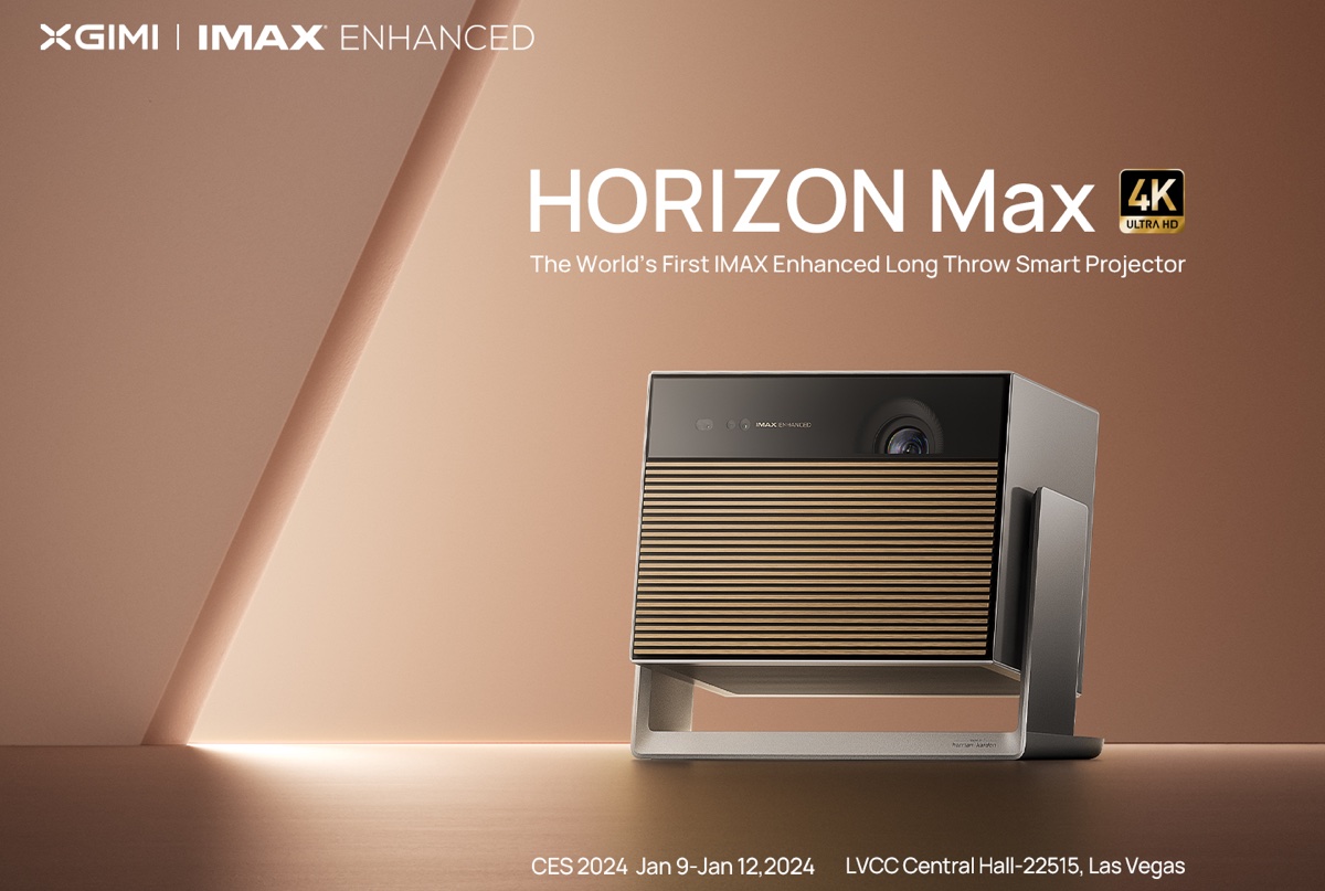 CES 2024 XGIMI Horizon Max è il proiettore IMAX Enhanced