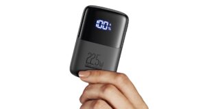 Batteria con LED e ca, 10mila mAh