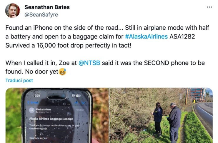 iPhone sopravvive ad una caduta da un'altezza di quasi 5 km
