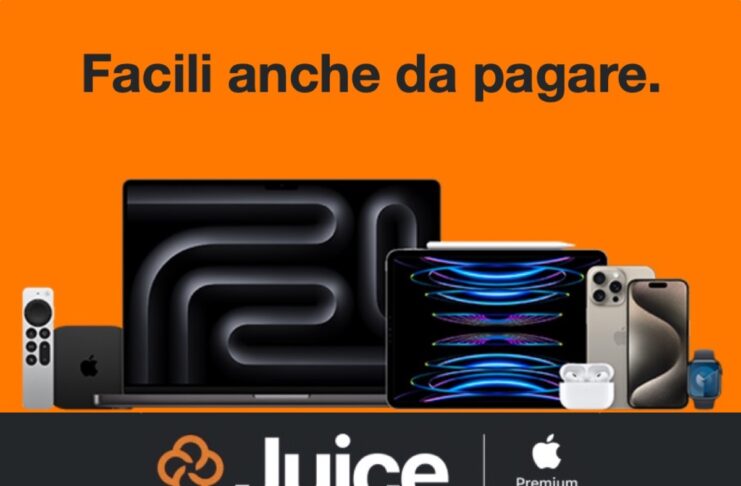 Da Juice iPhone iPad Mac e Apple Watch in 20 rate senza interessi