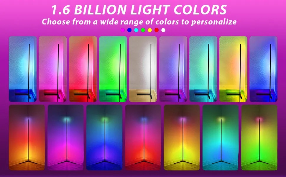 Piantana a LED RGB, si controlla da app e telecomando e parte da appena 14 euro Piantana a LED RGB, si controlla da app e telecomando e parte da appena 14 euro