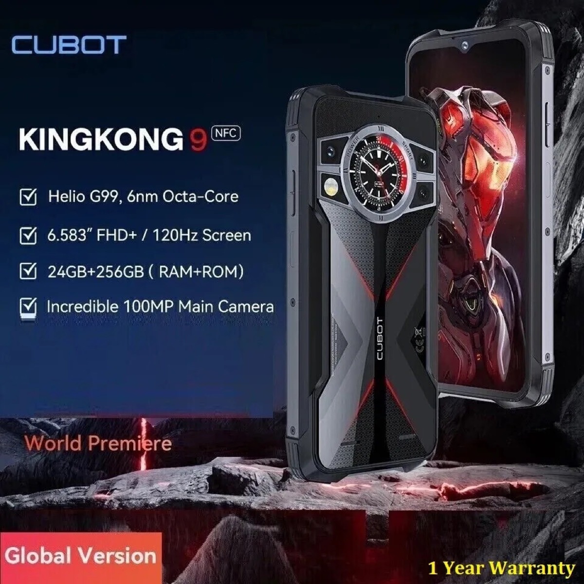 Cubot KingKong 9, l'Android rugged che non rinuncia a caratteristiche avanzate