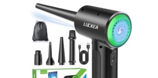 Pulizia ricaricabile per PC, TV, elettromestici con il soffiatore ad alta potenza in sconto
